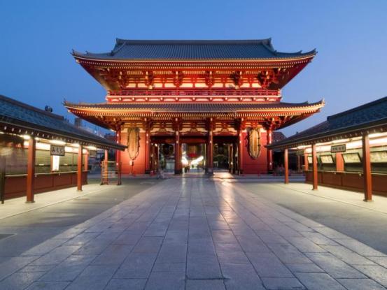 A temple of Tokyo